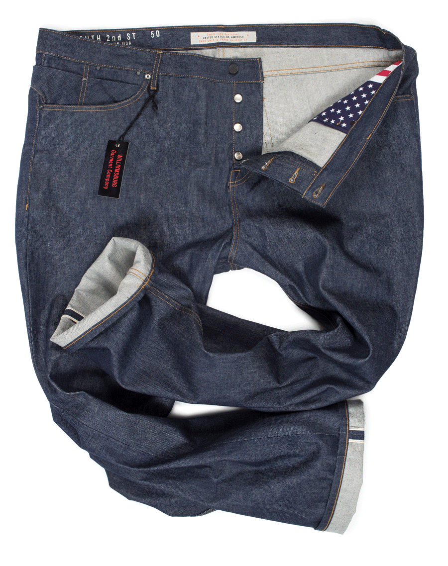 Williamsburg size-50, slim selvedge raw denim jeans for big men Williamsburg size-50, slim selvedge raw denim jeans for big men
